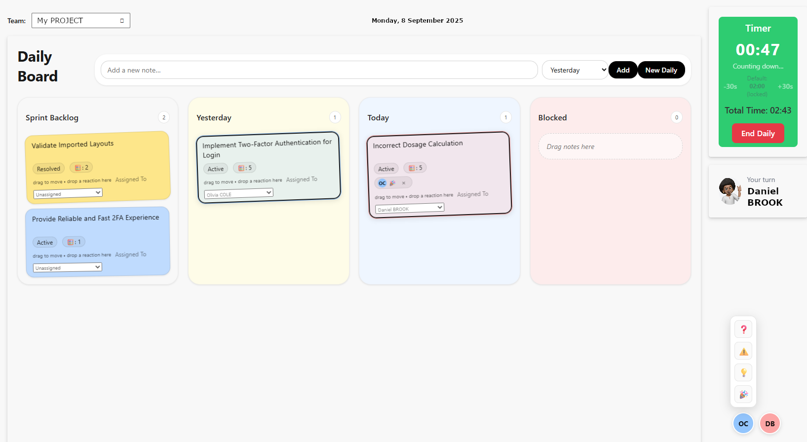 Main Horizon Page